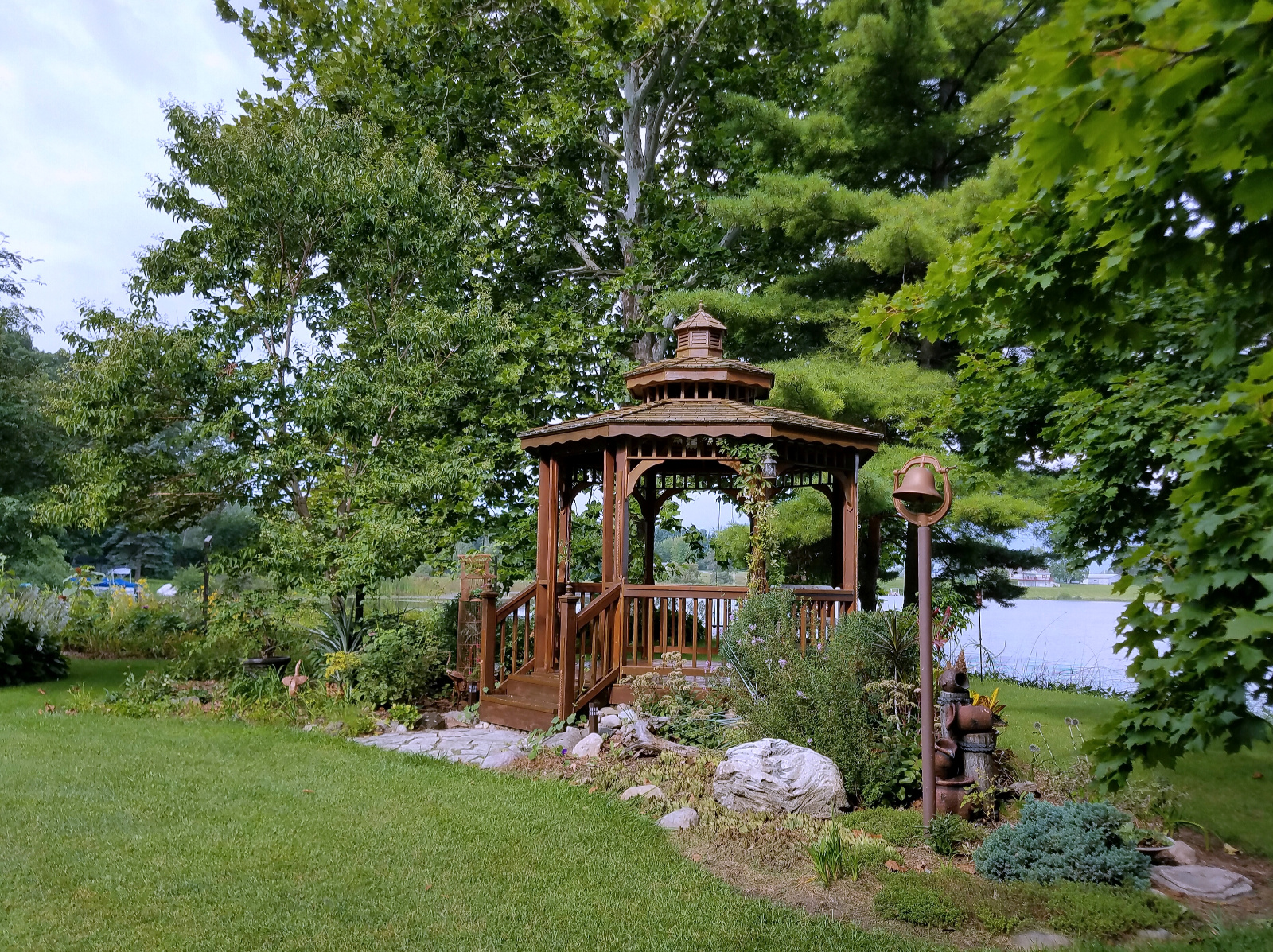 Cedar Gazebo from another view